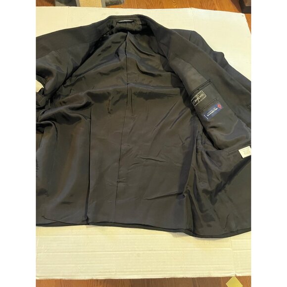 Ermenegildo Zegna Mens Black 100% Cashmere Blazer With Purdue University Buttons - Picture 14 of 14